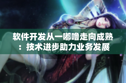 软件开发从一嘟噜走向成熟：技术进步助力业务发展