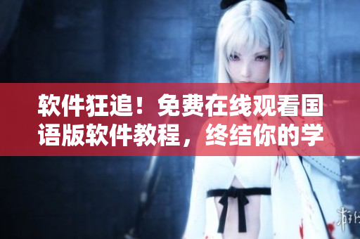 软件狂追！免费在线观看国语版软件教程，终结你的学习难题
