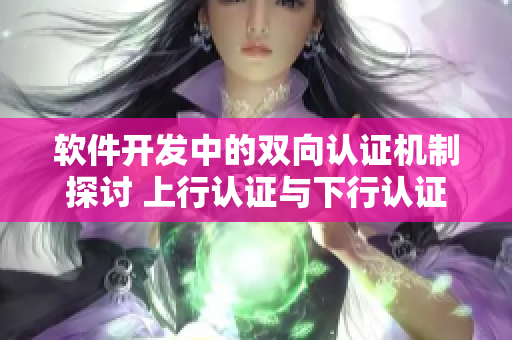 软件开发中的双向认证机制探讨 上行认证与下行认证