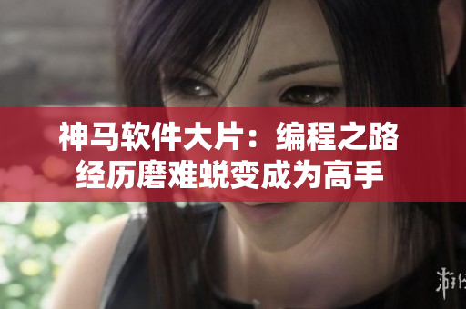 神马软件大片：编程之路 经历磨难蜕变成为高手 