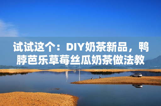 试试这个：DIY奶茶新品，鸭脖芭乐草莓丝瓜奶茶做法教程分享！