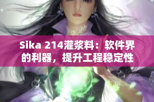 Sika 214灌浆料：软件界的利器，提升工程稳定性