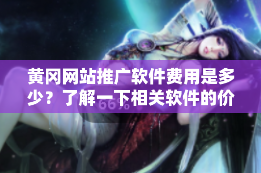 黄冈网站推广软件费用是多少？了解一下相关软件的价格！