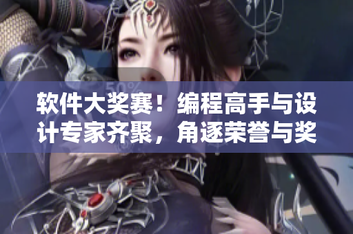 软件大奖赛！编程高手与设计专家齐聚，角逐荣誉与奖金