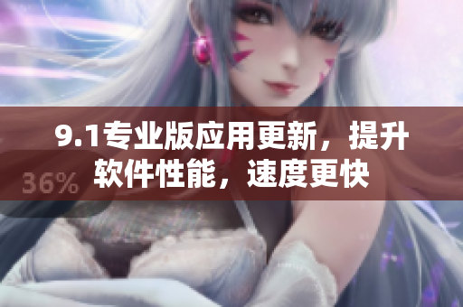 9.1专业版应用更新，提升软件性能，速度更快