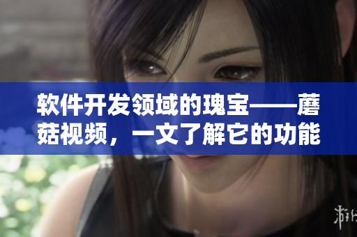 软件开发领域的瑰宝——蘑菇视频，一文了解它的功能、特点与应用价值