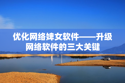 优化网络婢女软件——升级网络软件的三大关键