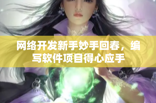 网络开发新手妙手回春，编写软件项目得心应手
