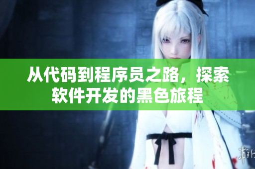 从代码到程序员之路，探索软件开发的黑色旅程