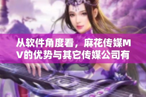 从软件角度看，麻花传媒MV的优势与其它传媒公司有何不同？