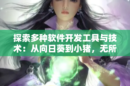 探索多种软件开发工具与技术：从向日葵到小猪，无所不用其极！