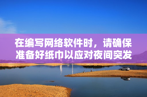 在编写网络软件时，请确保准备好纸巾以应对夜间突发问题