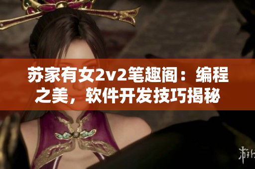 苏家有女2v2笔趣阁：编程之美，软件开发技巧揭秘