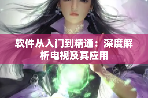 软件从入门到精通：深度解析电视及其应用