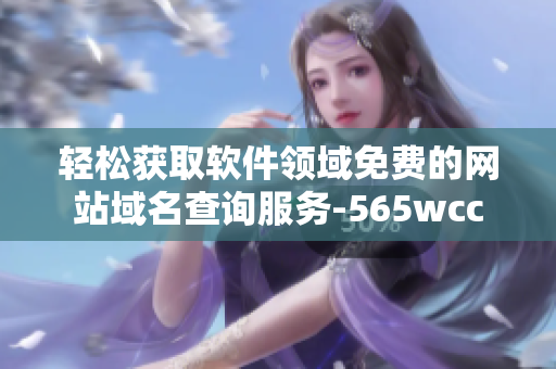 轻松获取软件领域免费的网站域名查询服务-565wcc