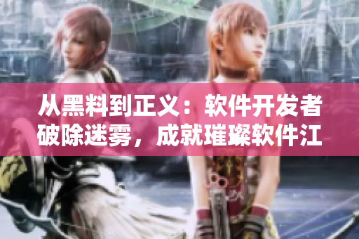 从黑料到正义：软件开发者破除迷雾，成就璀璨软件江湖
