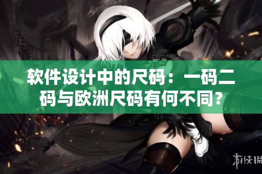 软件设计中的尺码：一码二码与欧洲尺码有何不同？