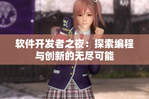 软件开发者之夜：探索编程与创新的无尽可能