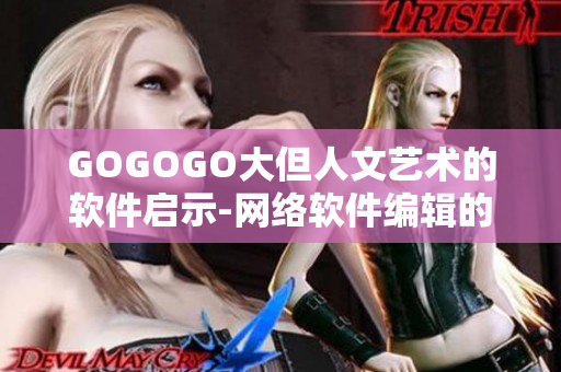 GOGOGO大但人文艺术的软件启示-网络软件编辑的感悟