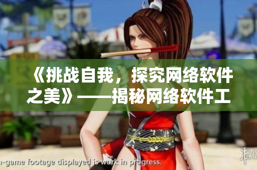 《挑战自我，探究网络软件之美》——揭秘网络软件工作原理与技术含量