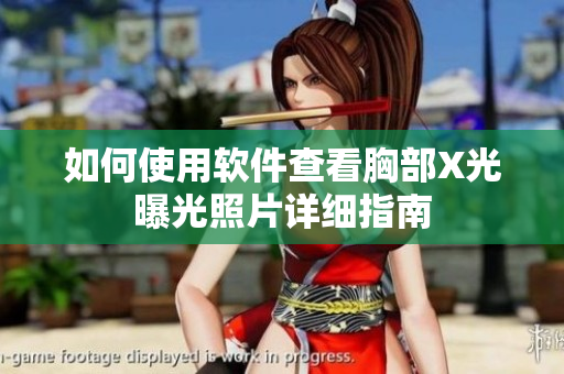 如何使用软件查看胸部X光曝光照片详细指南
