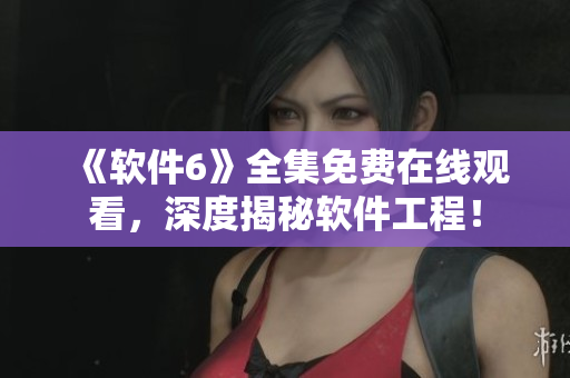 《软件6》全集免费在线观看，深度揭秘软件工程！