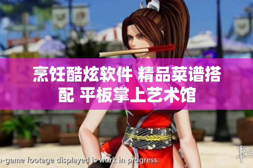 烹饪酷炫软件 精品菜谱搭配 平板掌上艺术馆