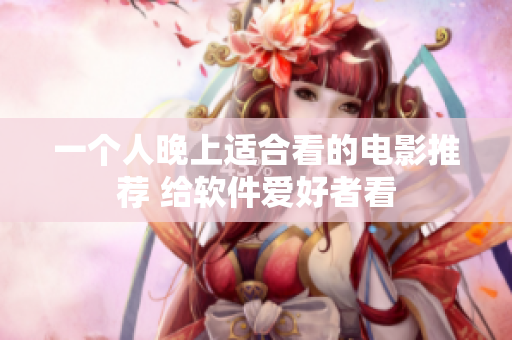 一个人晚上适合看的电影推荐 给软件爱好者看
