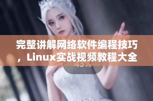 完整讲解网络软件编程技巧，Linux实战视频教程大全