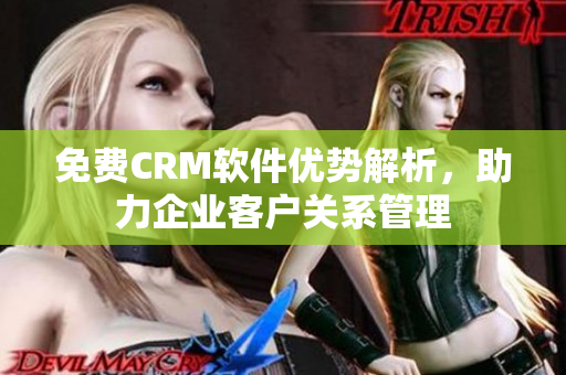 免费CRM软件优势解析，助力企业客户关系管理