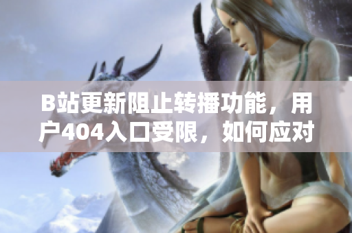 B站更新阻止转播功能，用户404入口受限，如何应对？