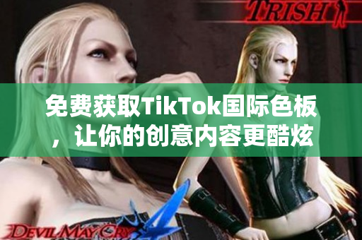 免费获取TikTok国际色板，让你的创意内容更酷炫