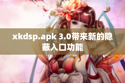 xkdsp.apk 3.0带来新的隐蔽入口功能