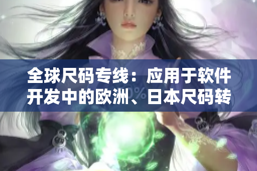 全球尺码专线：应用于软件开发中的欧洲、日本尺码转换与美国标准化
