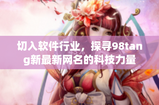 切入软件行业，探寻98tang新最新网名的科技力量