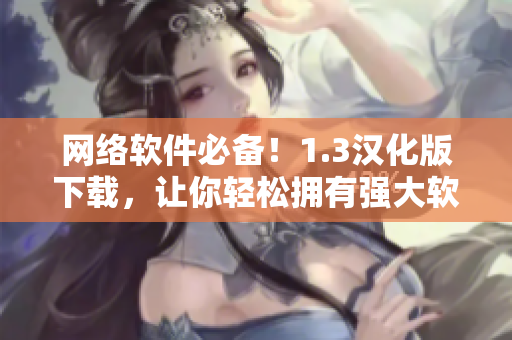 网络软件必备！1.3汉化版下载，让你轻松拥有强大软件！
