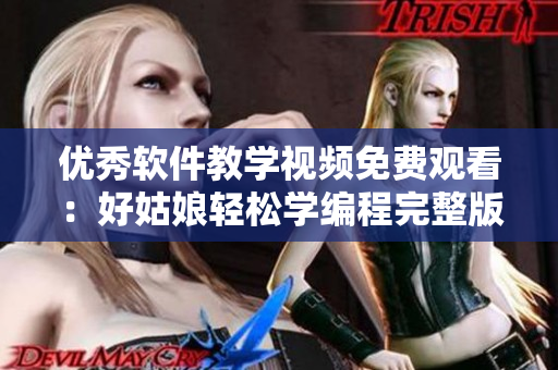 优秀软件教学视频免费观看：好姑娘轻松学编程完整版