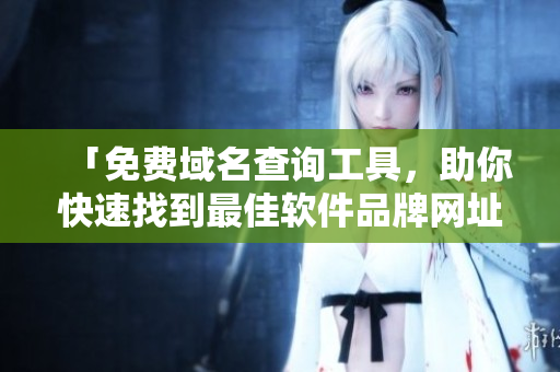 「免费域名查询工具，助你快速找到最佳软件品牌网址」