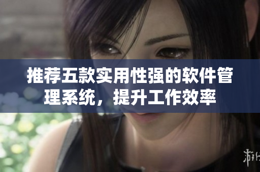 推荐五款实用性强的软件管理系统，提升工作效率