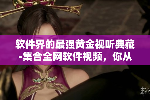 软件界的最强黄金视听典藏-集合全网软件视频，你从未看过的精彩盛宴！