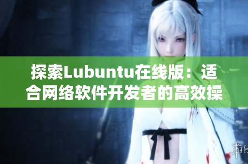 探索Lubuntu在线版：适合网络软件开发者的高效操作系统