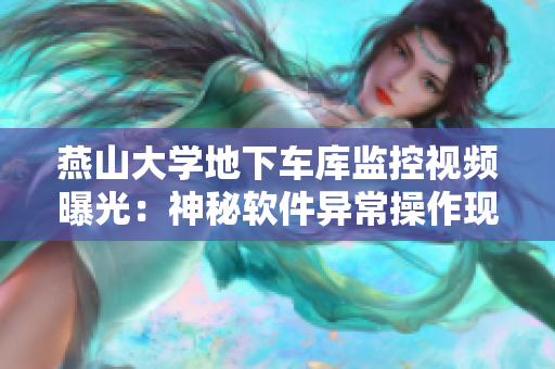 燕山大学地下车库监控视频曝光：神秘软件异常操作现场29分钟全记录
