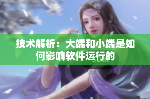技术解析：大端和小端是如何影响软件运行的