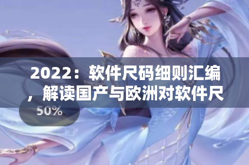 2022：软件尺码细则汇编，解读国产与欧洲对软件尺码表的要求