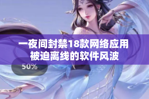 一夜间封禁18款网络应用 被迫离线的软件风波