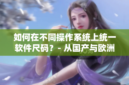 如何在不同操作系统上统一软件尺码？- 从国产与欧洲尺码视角出发