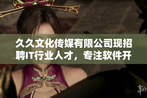 久久文化传媒有限公司现招聘IT行业人才，专注软件开发与设计领域