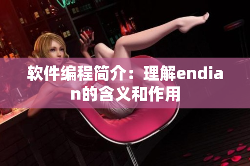 软件编程简介：理解endian的含义和作用