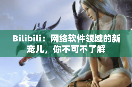 Bilibili：网络软件领域的新宠儿，你不可不了解