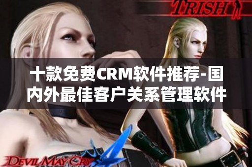 十款免费CRM软件推荐-国内外最佳客户关系管理软件